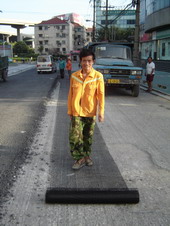 Применение дорожных сеток